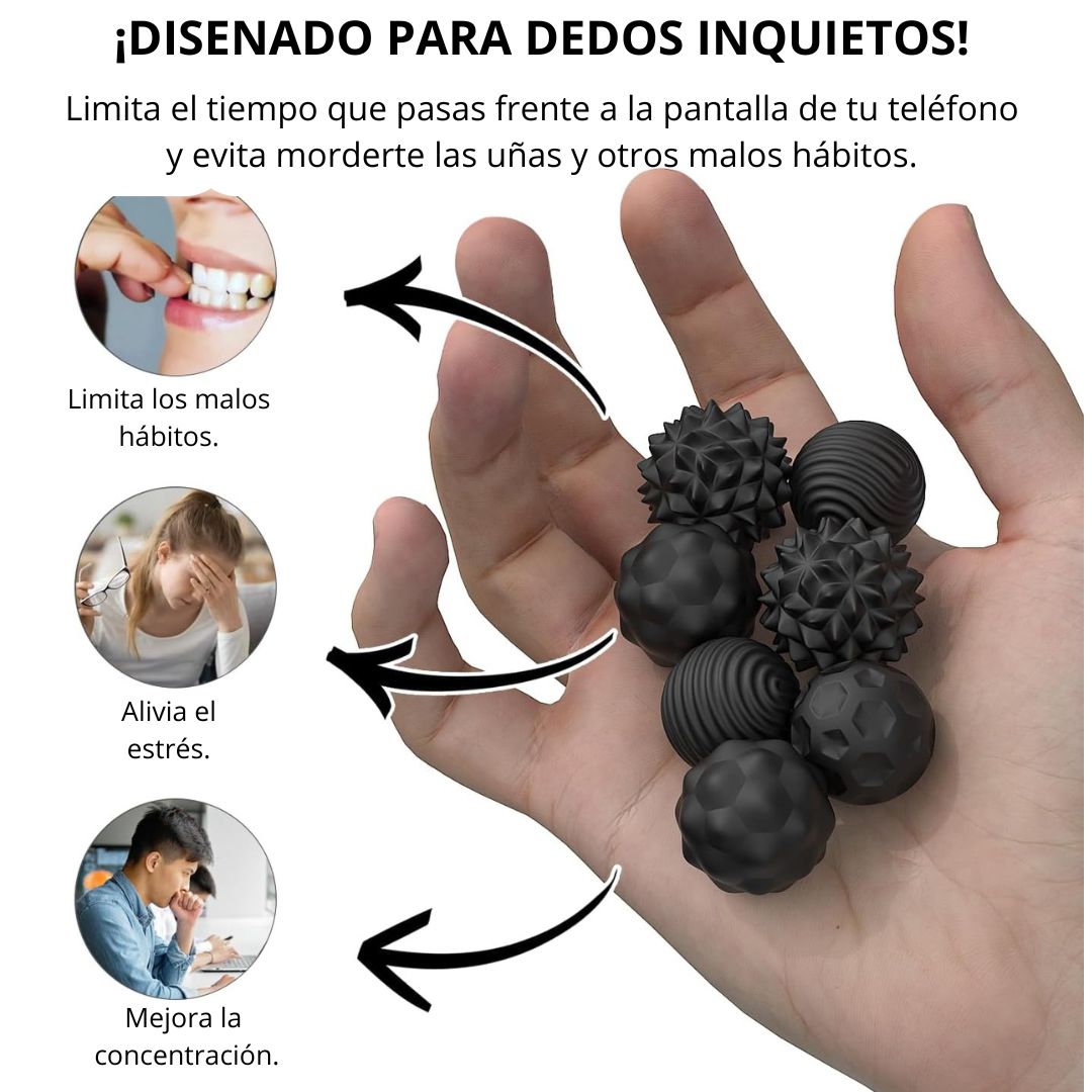 Fidget Ball Magnético Sensorial – Antiestrés Antiansiedad