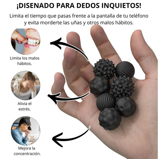 Fidget Ball Magnético Sensorial – Antiestrés Antiansiedad