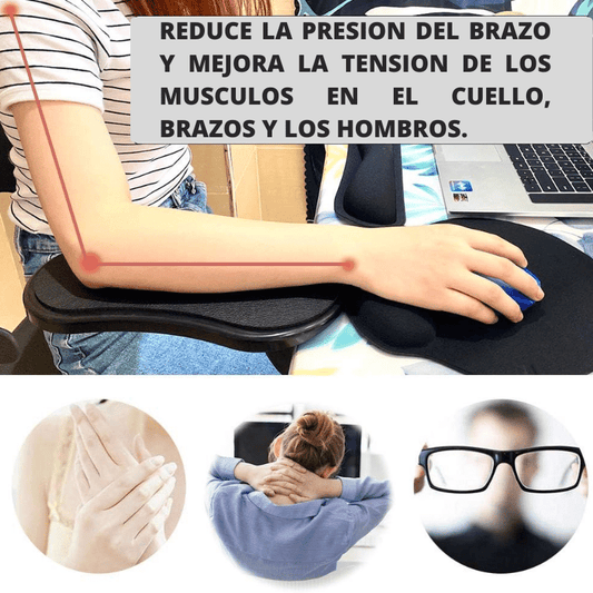 Reposabrazos ergonómico para escritorio